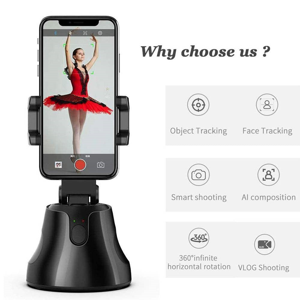 Camera Phone Holder with Object and Face Tracking