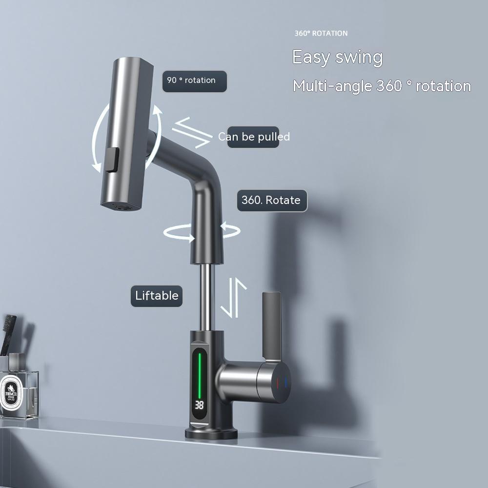 Multi-functional Faucet with Digital display