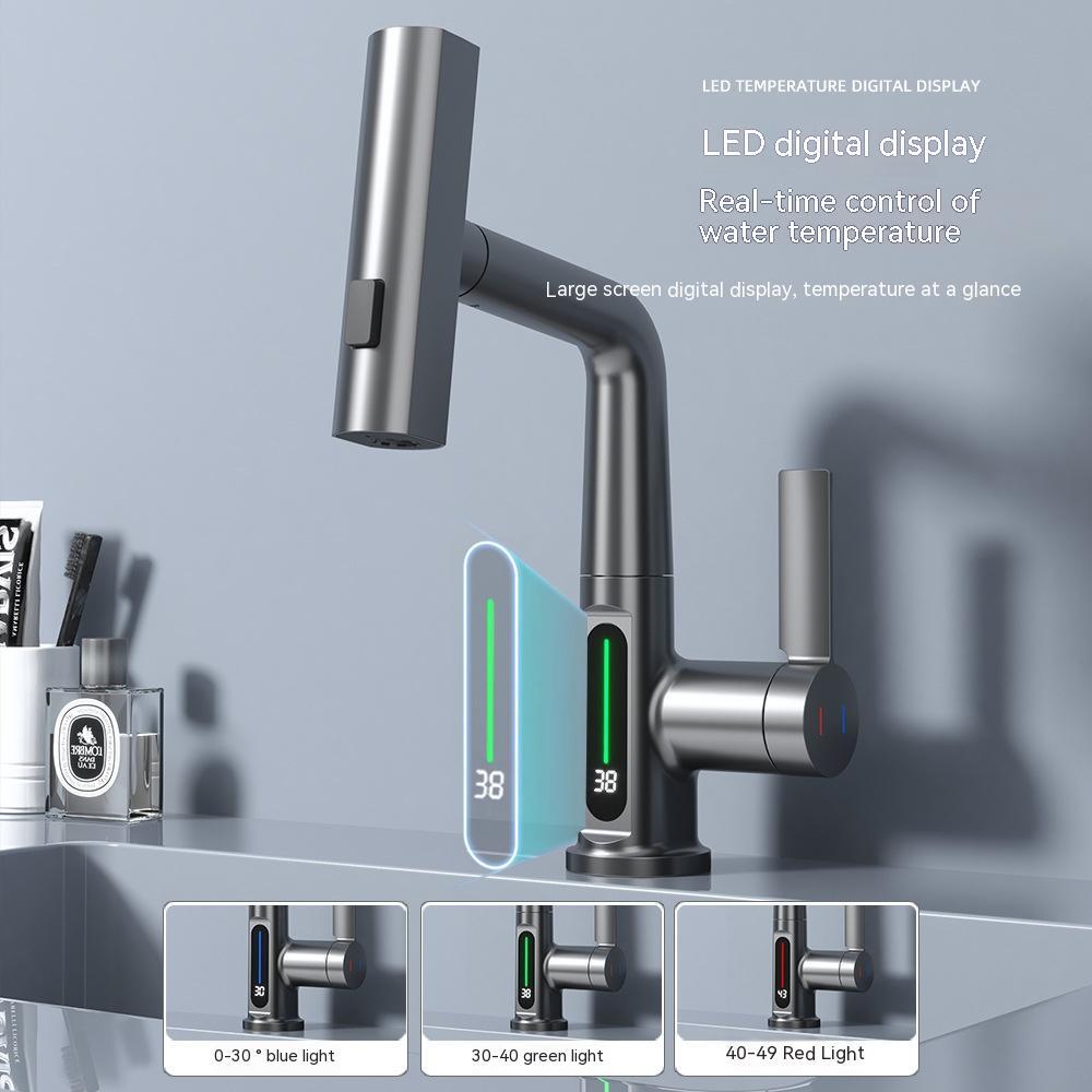 Multi-functional Faucet with Digital display